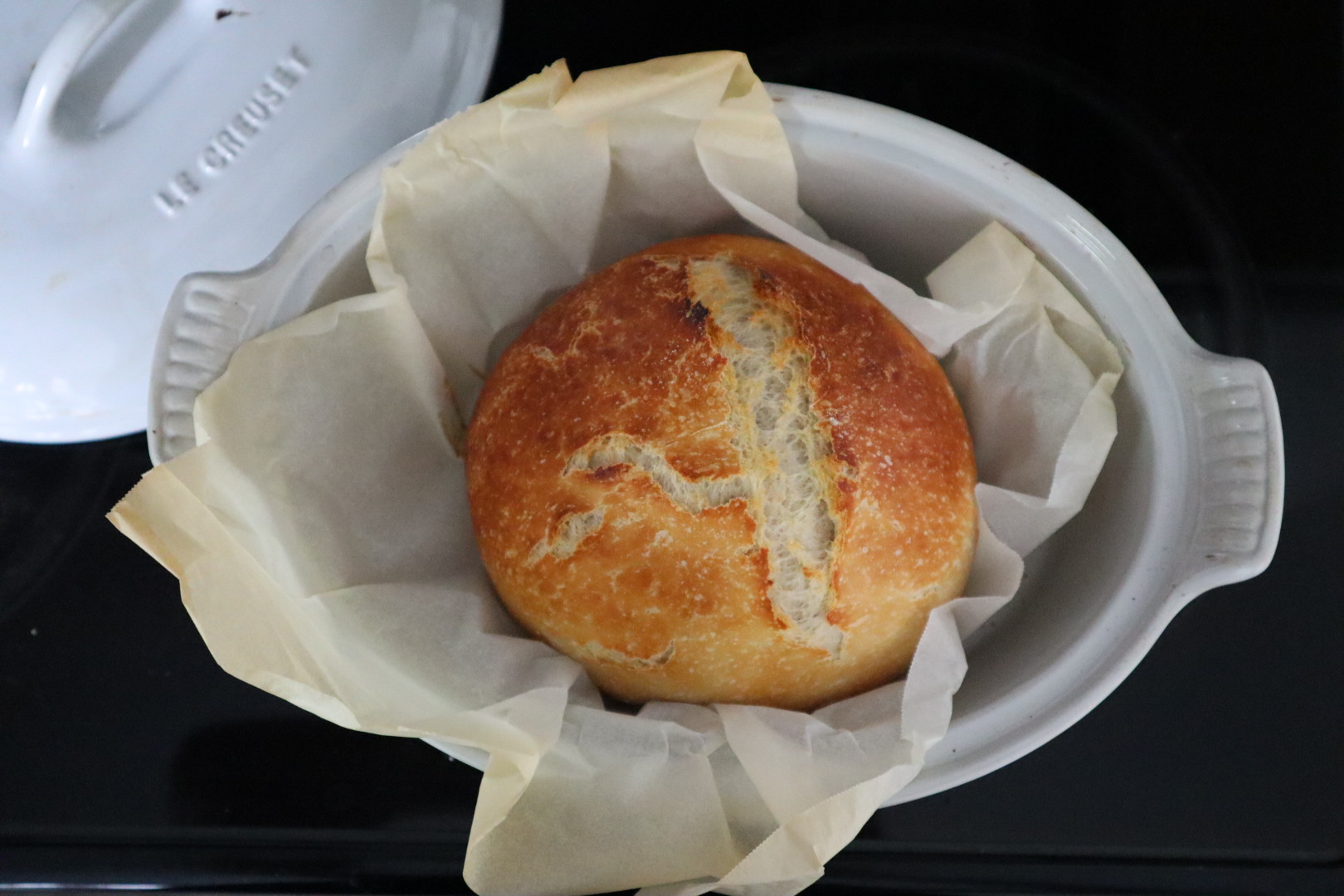 No Knead Dutch Oven Bread (Rosemary Bread) Recipe - The Cookie Rookie®